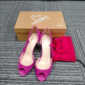 Christian Louboutin Delico 85 Suede